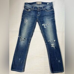 Vintage BKE Stella, Size 30 BootCut Jeans -Waist 33 Inseam=28 Zip Fly